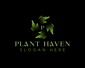 Leaf Plant Gardening logo design