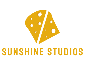 Yellow Cheddar Cheese  logo design