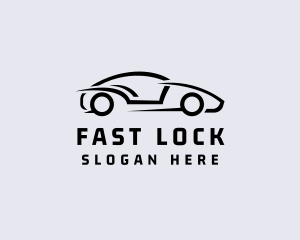 Fast Car Racing logo design