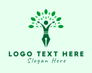 Tree - Human Environment Columnist logo design