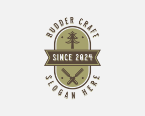 Chisel Tree Woodworking logo design