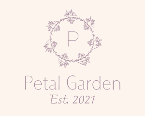 Flower Wedding Decor logo design