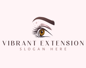 Beauty Feminine Eyelashes logo design