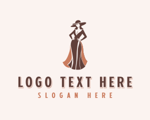 Stylist Modeling Gown logo