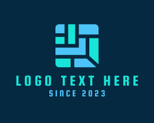 App - Tech App Maze logo design