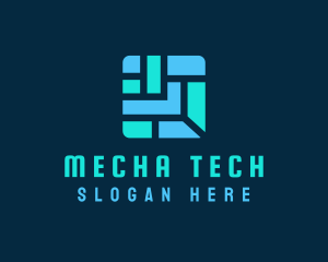 Tech App Maze logo design