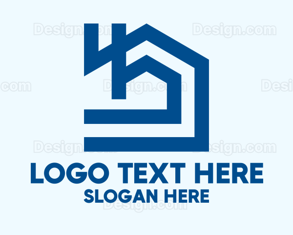 Geometric Construction Company Logo