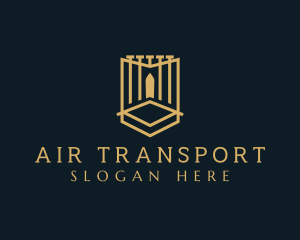 Deluxe Gate Shield logo design