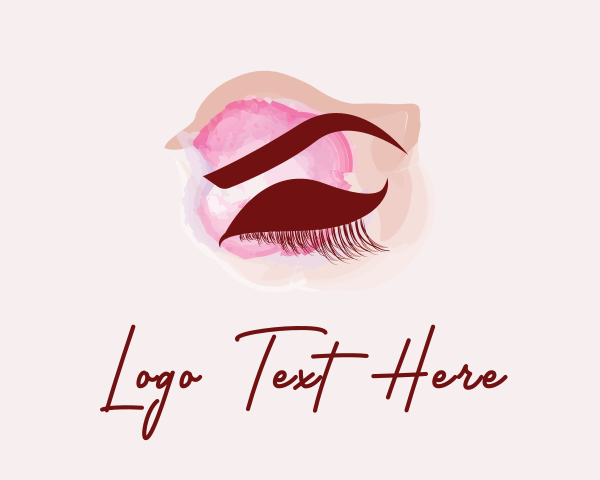 Makeup Artist logo example 3