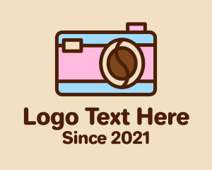Pastel Coffee Camera  logo