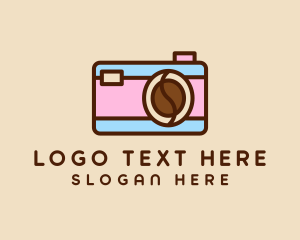 Pastel Coffee Camera  logo