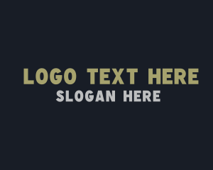 Bootcamp - Masculine Minimalist Wordmark logo design