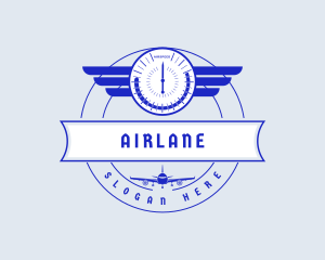 Aviation Wing Flight logo