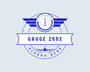 Aviation Wing Flight logo design