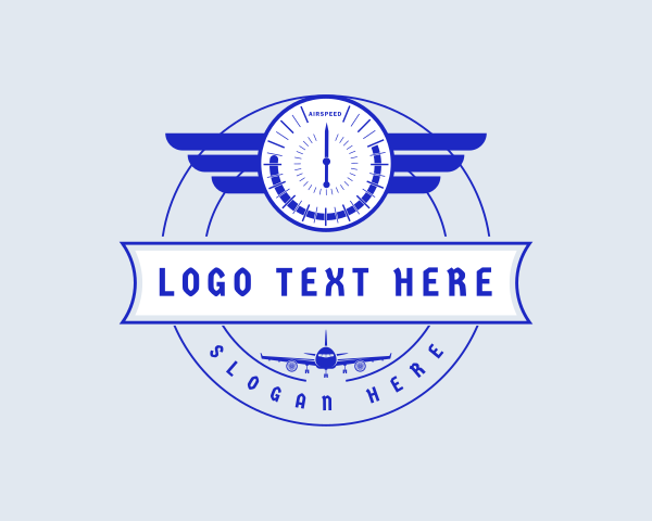 Aviation logo example 2