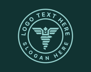 Medical Doctor Caduceus logo