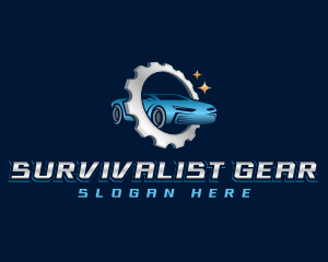 Car Automotive Gear logo design