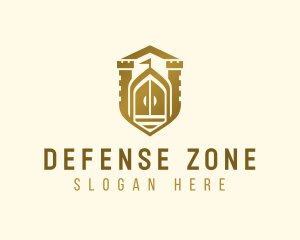 Castle Tower Defense logo design