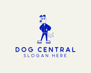 Dog Fashion Jacket logo design