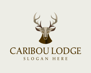 Wild Deer Stag logo design