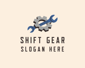 Wrench Gear Repair logo design