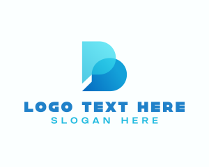 Digital Communication Letter B  logo