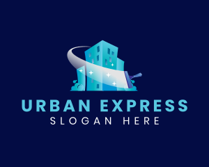 Squeegee Building Cleaning logo