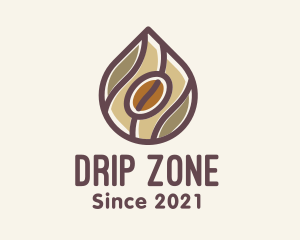 Coffee Bean Drip logo design