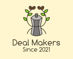 Organic Coffee Maker  logo design