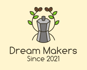 Organic Coffee Maker  logo design