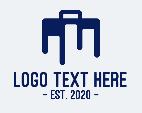 Luggage logo example 3