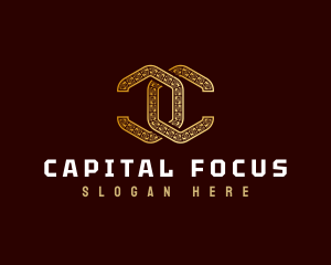 Roman Greek Letter C  logo