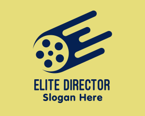 Blue Meteor Film Reel logo