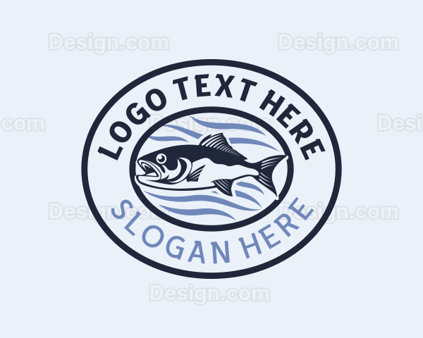 Fishing Angler Fishery Logo