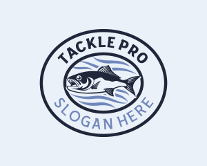 Fishing Angler Fishery logo design