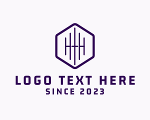 Modern Technology Hexagon logo