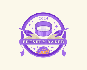 Kitchen Baking Sifter logo design