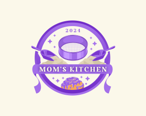 Kitchen Baking Sifter logo design