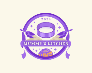 Kitchen Baking Sifter logo design