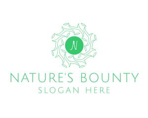 Forest Leaves Nature Organic logo design