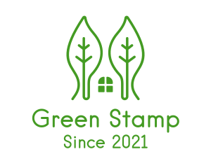 Green Leaf House logo design