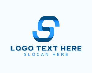 Creative Business Letter S logo