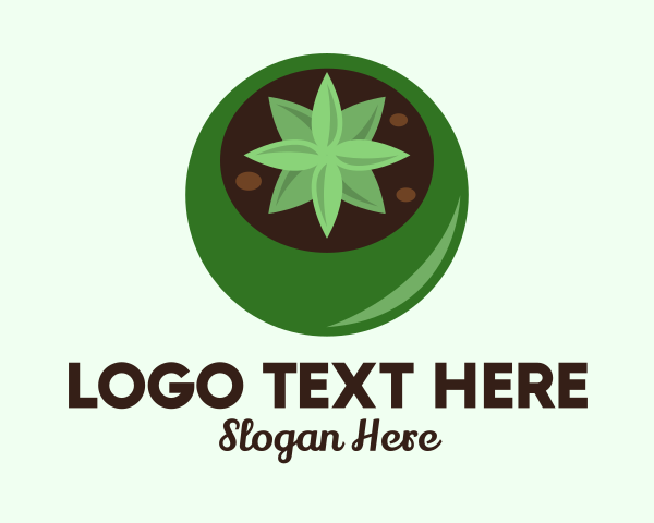 Pot logo example 1