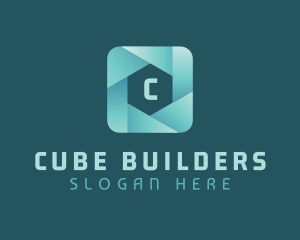 Cube Startup Business logo design