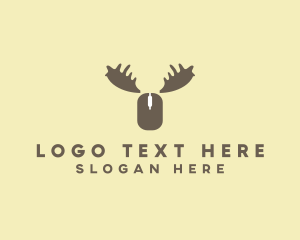 Moose Antlers Mouse logo