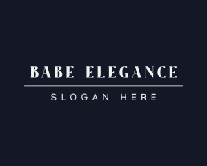 Elegant Fashion Business logo design