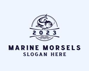 Sea Bass Marine Fisheries logo design