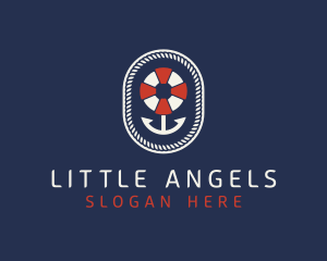 Nautical Anchor Lifesaver logo