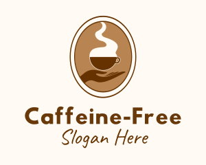 Hand Brewed Coffee logo design