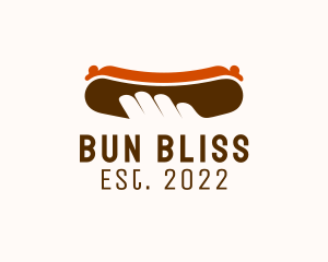 Hot Dog Sandwich Buns logo design